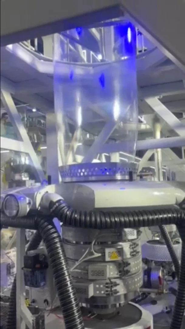 ABA Film Machine Extruder Blowing Extrusion Machine Cutting Film Pla Film Blowing Machine Blowing Shrink Ldpe Hdpe 50 3 Years