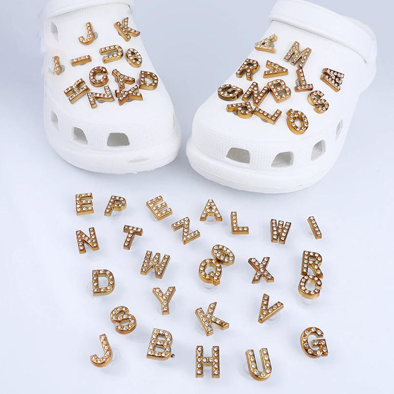 CUSTOMIZABLE Letters Shoe Charms PERSONALIZED WORDS For Crocs