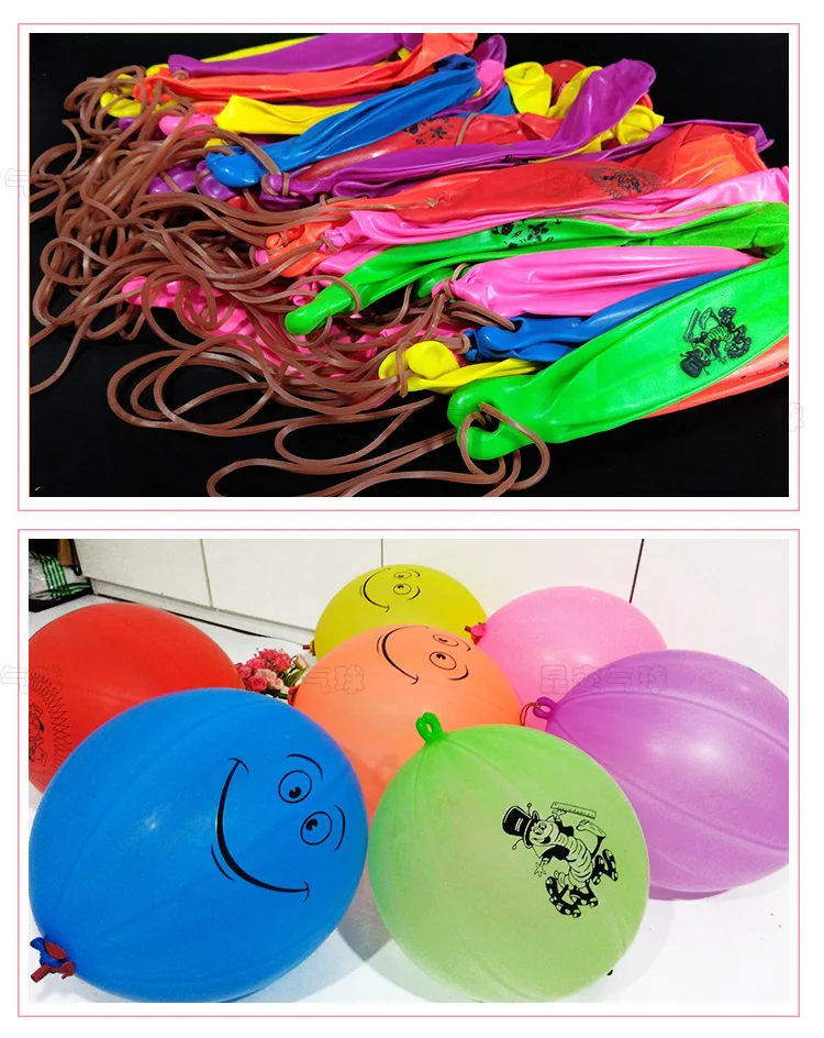 Giant Children Bungee Latex Balloon Inflatable Jumping Toys Hand Patting  Balloons Party Balloon