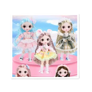 Blinking doll fashion learning intelligent voice doll little princess doll