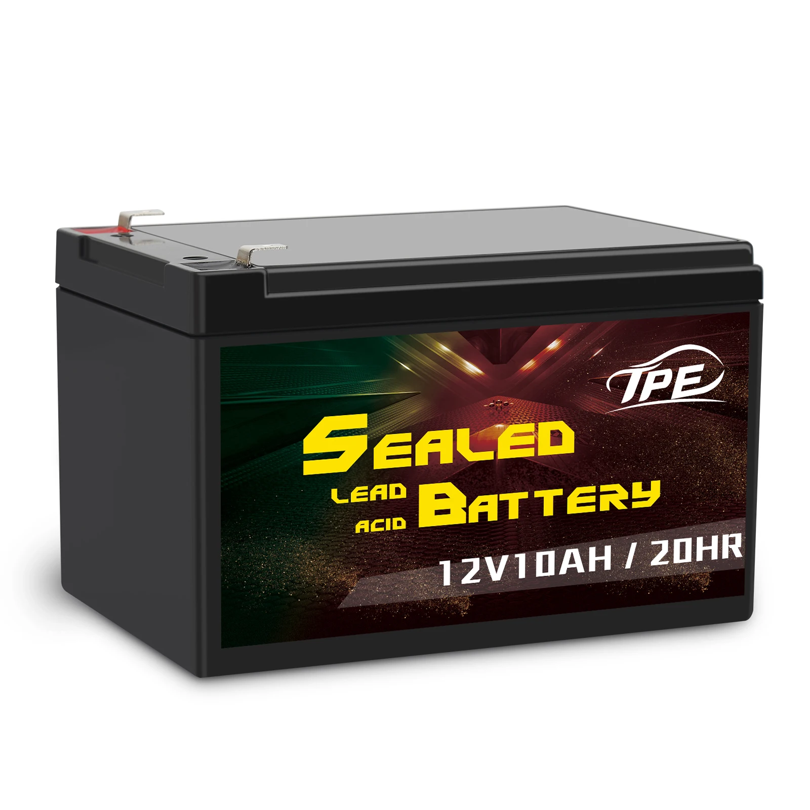Fabricant de jouets, voiture, vélo électrique, batterie scellée au plomb-acide 12V 10Ah 20h pour moto