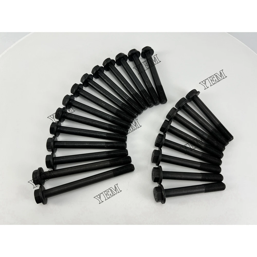 For Perkins 1004-4 Cylinder Head Screw Repair Parts Engine Replacement Parts 3