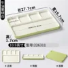 226311 Avocado Green and White