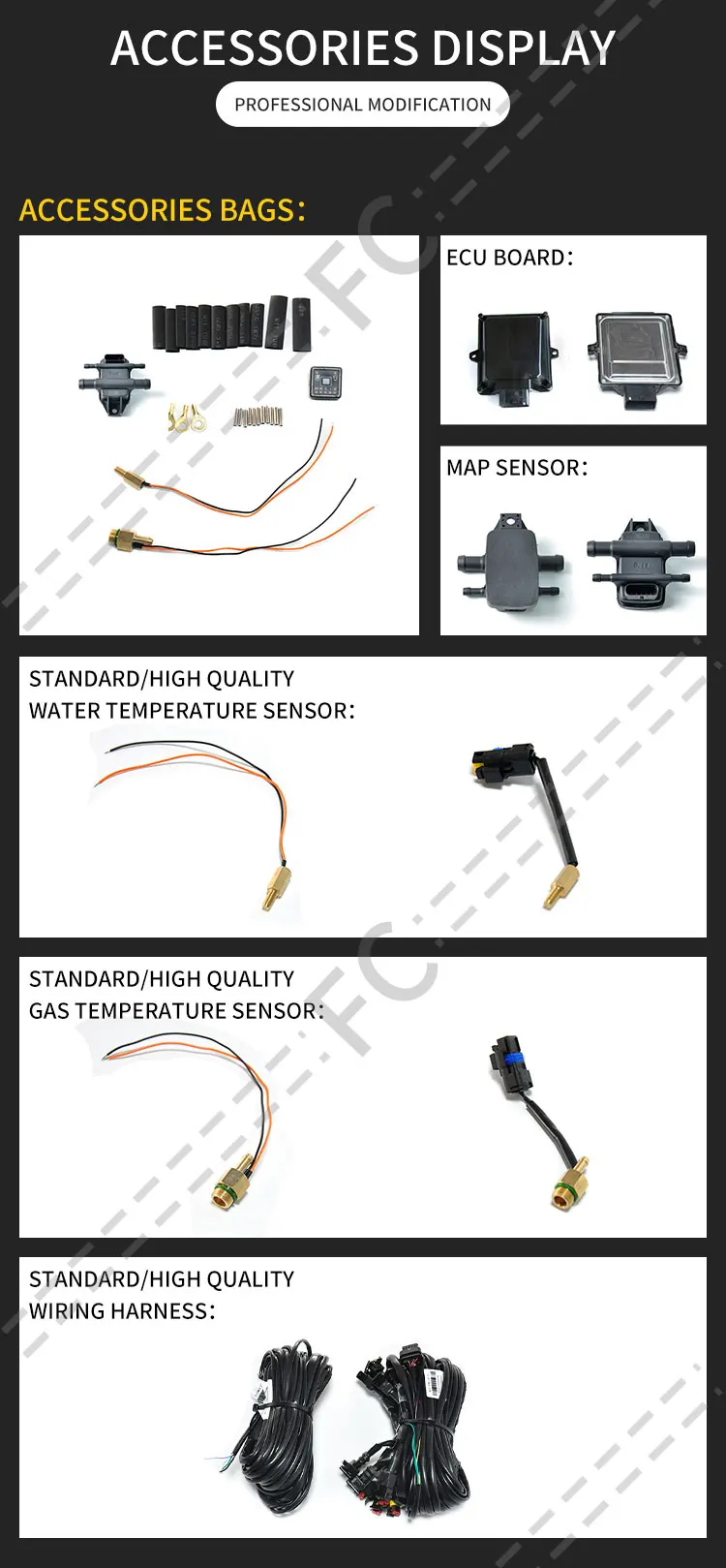 Auto Fuel Injector System 568 Cyl Ecu Conversion Kits Sistema De Gas