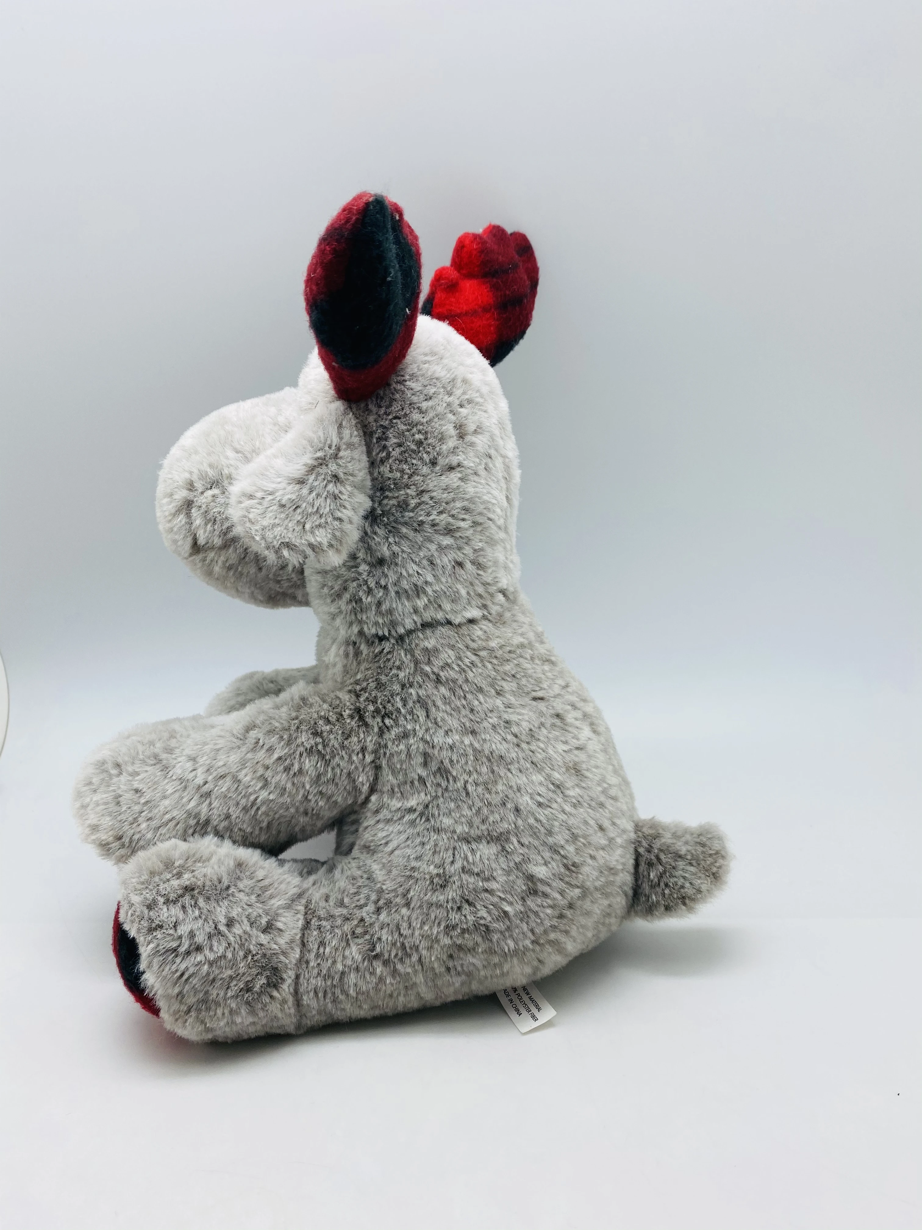 Custom Christmas Stuffed Moose Cute Small Animal Moose Plush Deer for Baby Boys Girls