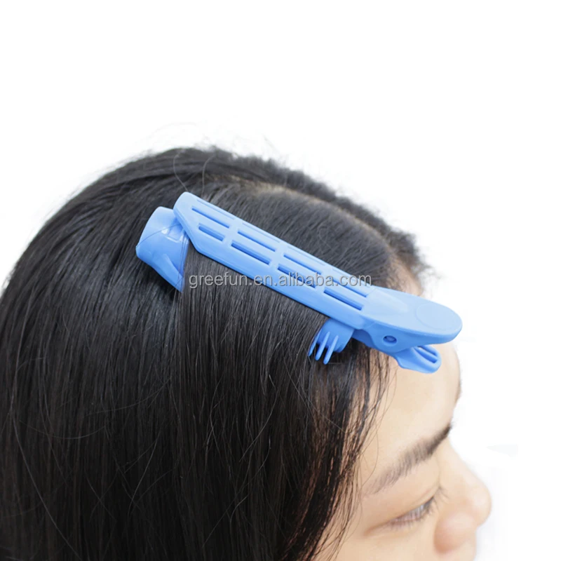 Natural Fluffy Diy Hair Rollers With Clips No Heat Fluffy Clamps Volumizing  Hair Root Clip Easy To Carry Hair Style Maker Tools - Buy Hair Rollers With  Clips,Hair Root Clip,Hair Style Maker