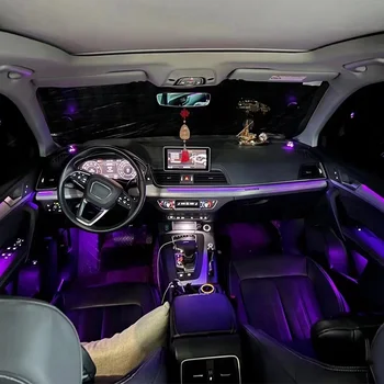 Hot Sale Car Accessories Interior Decoration 12v LED Atmosphere Light  For Audi Q5 2018-2023 Interior Car Light