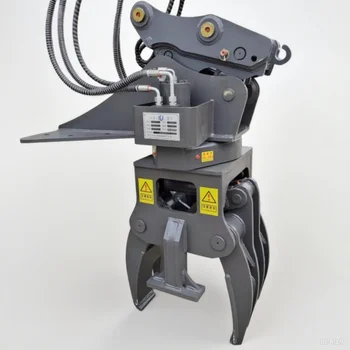 Railway Maintenance Attachment Wood Concrete Sleeper Grab Sleeper Grapple for Railway Excavator