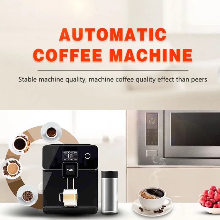 Professional Office 19bar Steel Automatic Coffee Tamper Machine Super Full Automatic Pour Over