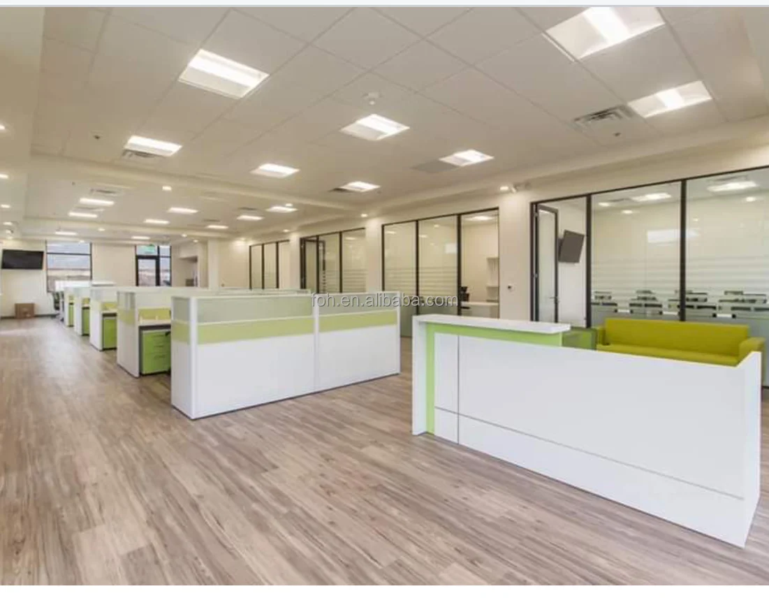 4 Way Staff Desk Furniture for Wework Office Workstation