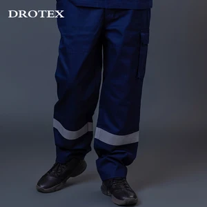 Uniform Work Trousers Metallurgy Reflective Men Safety Wear Cotton Fire Resistant Safety Pants