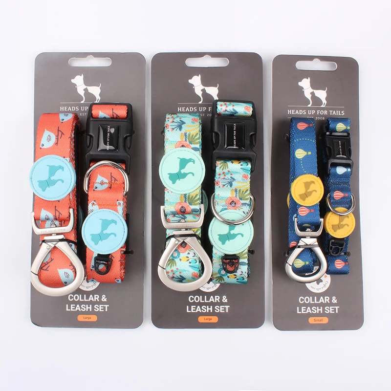 Good Quality Pet Dog Leash Custom Print Private Label Durable Neoprene