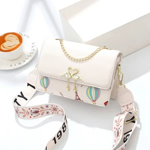 PU MC MINISSIMI Bolsos Para Mujer Scarves Lichee Leather Bag Women Hand Bags Crossbody Bag for Women