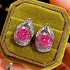 Rose earrings