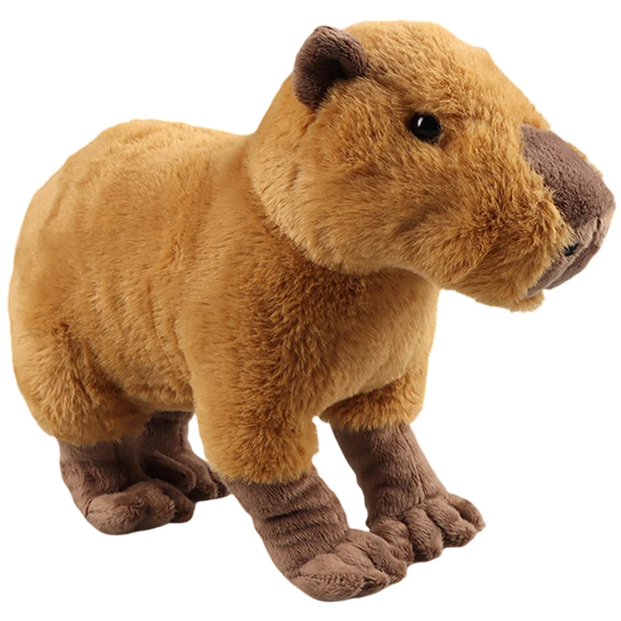 Pelúcia Capivara Desenho Animado - bonitos do Plushie do Capybara  Almofada,Capivara pelúcia realista, pelúcia, bonecos pelúcia macios para  crianças
