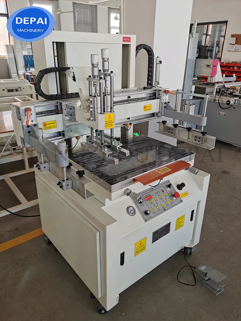 Automatic Silk Screen Printer Pcb Flat Bed Vertical Screen Printing Machine for Paper Bags Nonwoven Material