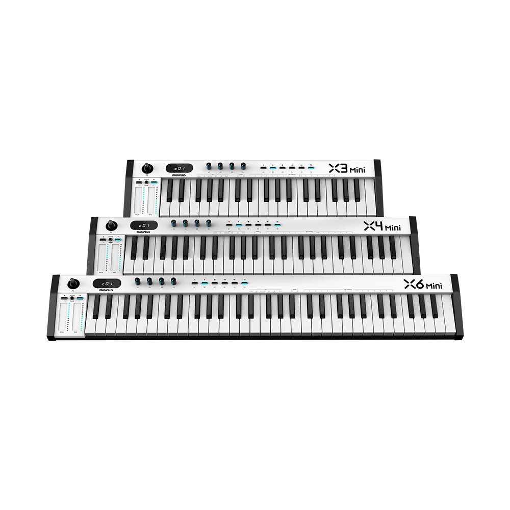 Midiplus X6 Mini 61 Keys - Professional MIDI Keyboard