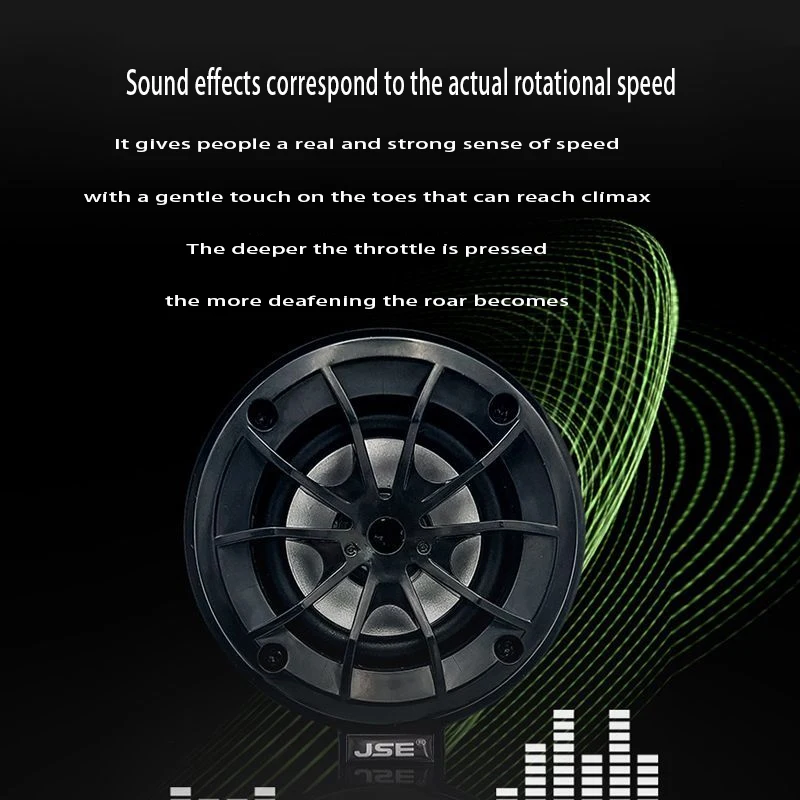Simulateur sonore moteur voiture RC 1/10 avec haut-parleur haute fidélité