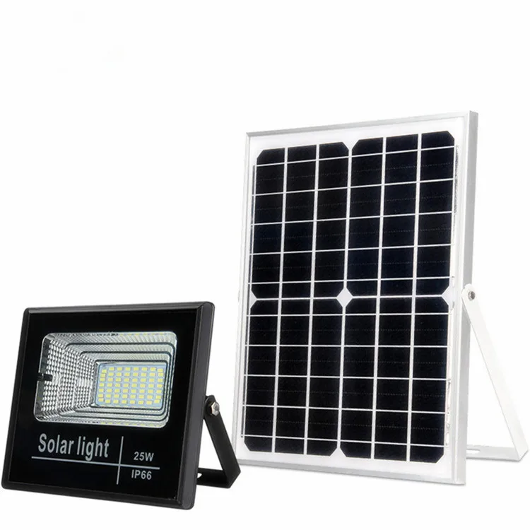 Outdoor IP66 Garden Security 25W 40W 60W 100W Solar Powered Led Flood Light