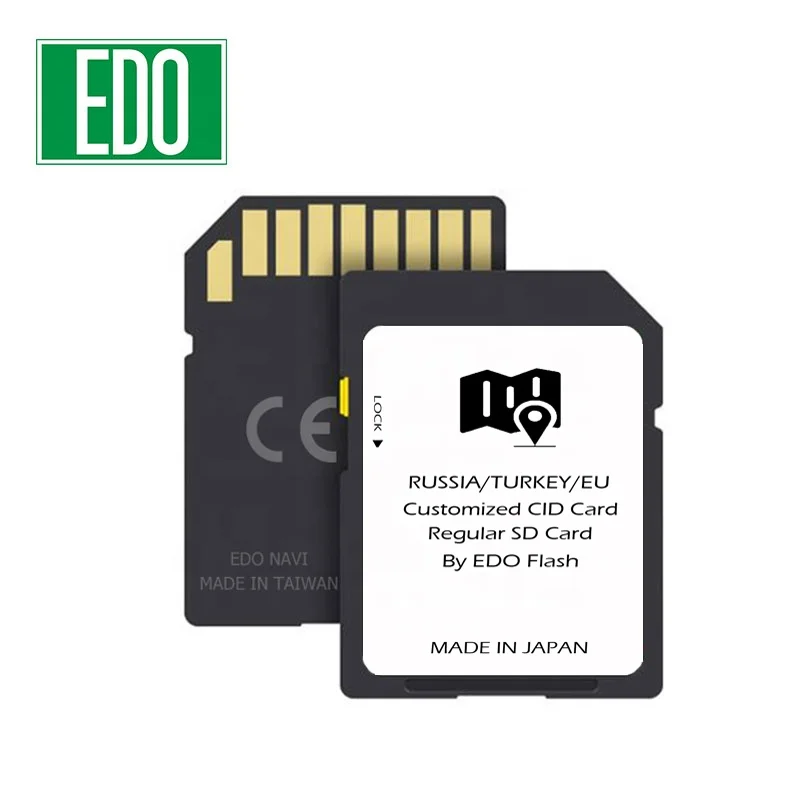 32gb Cid Sd Card For 2023 With Customized Cid Support Changeable Cid Sd Card For Gps Eu 2023