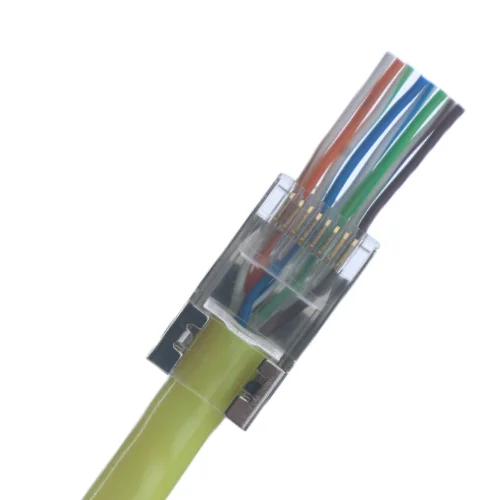 8p8c Fu" Cat5 Cat5e Cat6 Utp Ftp Network Rj45 Pass Through