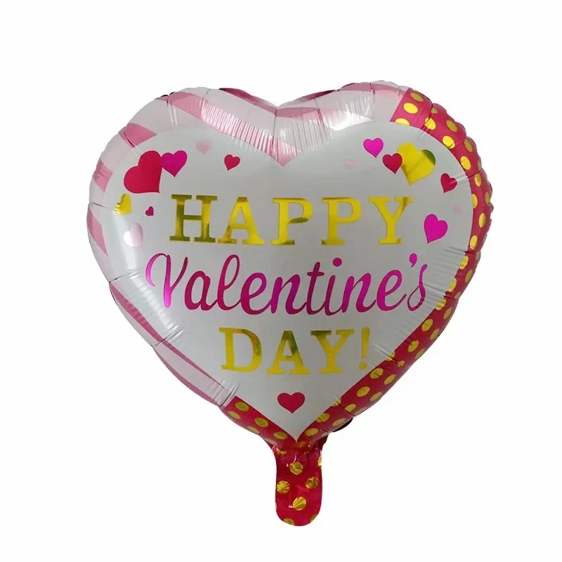 Happy Valentines Day Heart Arrow Balloon Mylar 32 Inch, 50% OFF