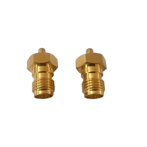 Manufacturer Supply SMA/MMCX KJ Adapter Connector SMA Female to MMCX Male Coaxial Adapter