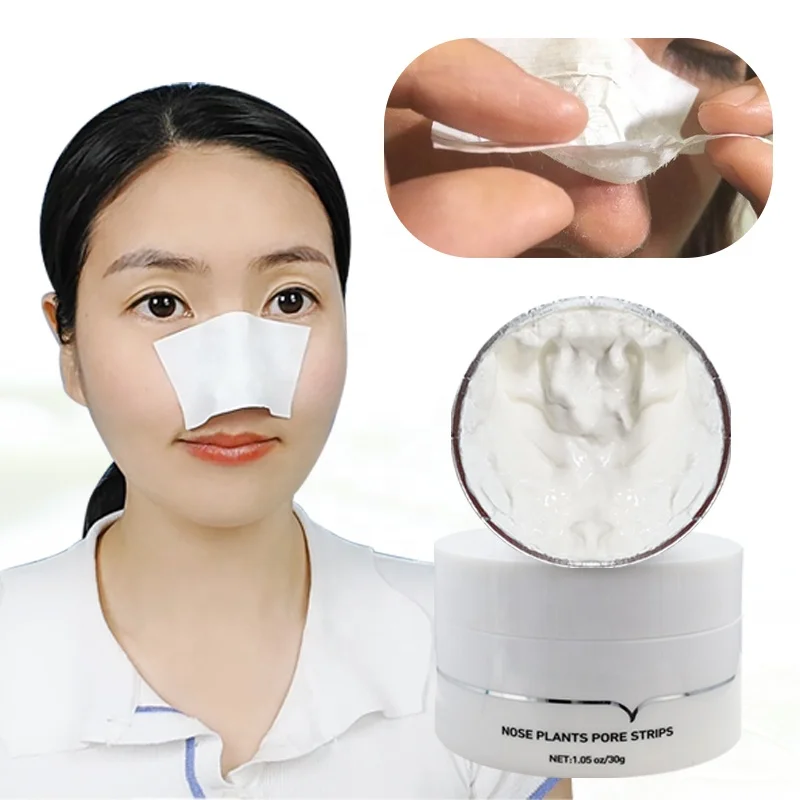Blackhead Mask Clean Natural Blackhead Peel Off Cream Mask Remover Strips  Unclog Pores Deeply Cleans Nose Plants Pore Strips