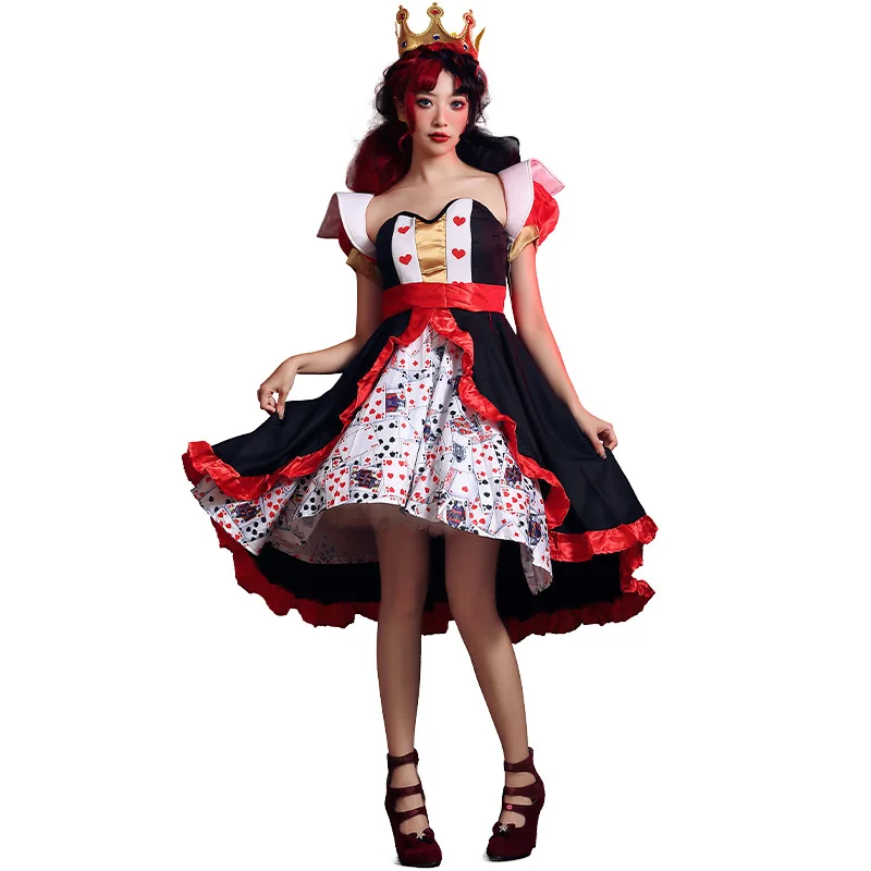 open lace back dress Renaissance Medieval Ren Faire Princess Sexy Womans Halloween Costume Set  Dress And Headpiece main image 0