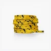 Yellow background black