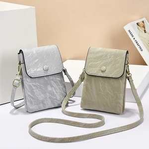 Mini Solid Color PU Crossbody Bag Krapao Klaosabodi Women's Crossbody Bags Small Crossbody Bag for Women 2026