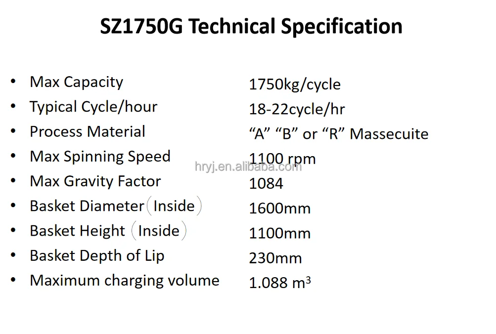 High capacity sucrose centrifuge produced by Hengrui is a professional sugar machine manufacture