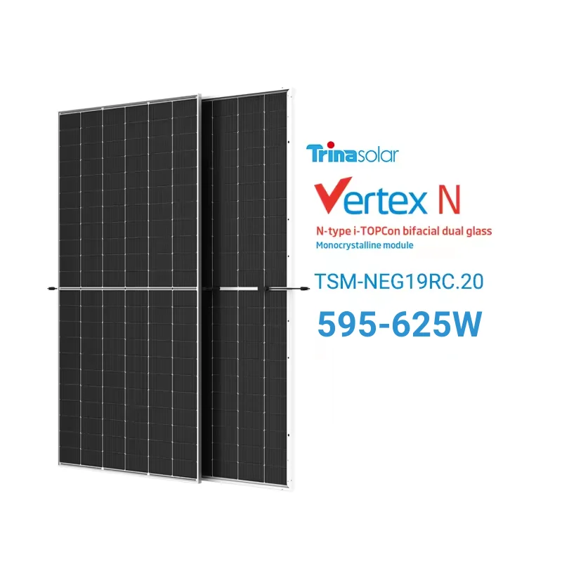 Trina Solar Panel 595-625W - High Efficiency Bifacial Module