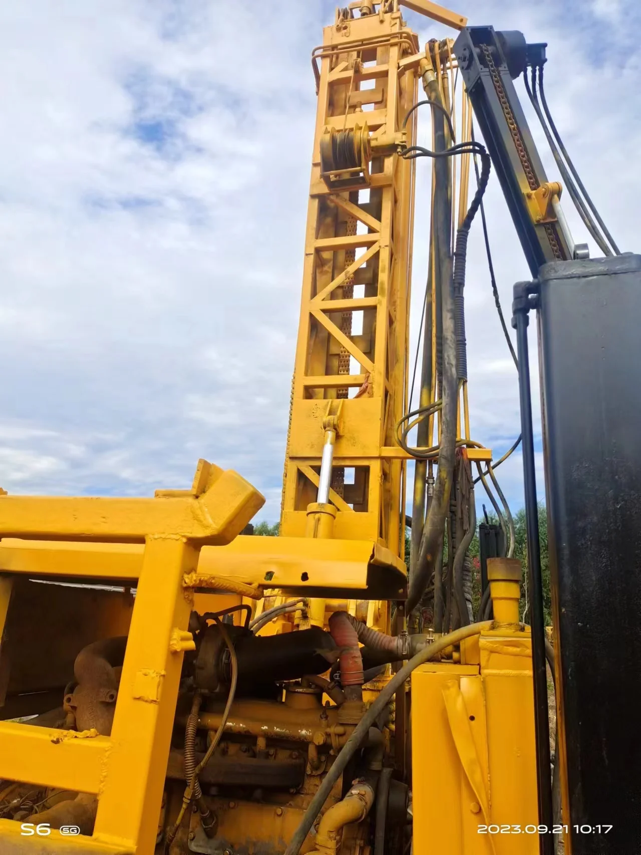 Used Produced in 2021 With Yuchai Engine Prd400 400m Good Working Water Well Drilling Rig