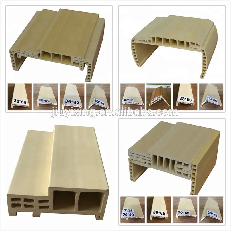 Super Quality Waterproof  WPC Door with WPC Door Skin Toilet Door Price Philippines
