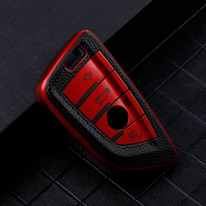 Key Ring Car Key Case Cover For BMW X1 X3 X4 X5 F15 X6 F16 G30 7 Series G11  F48 F39 520 525 f30 118i 218i 320i Car Accessories