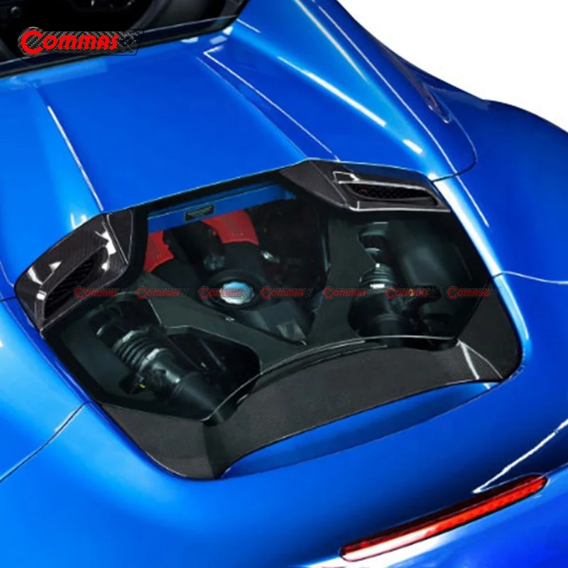フェラーリ488スパイダーカーボンファイバーCa-Pistoリア