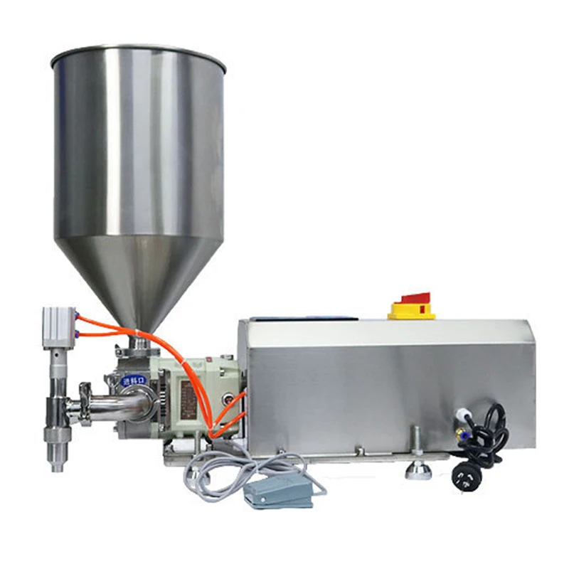DOVOLL Rotary Lobe Filler for Paste Servo Motor 316 Stainless Steel Filling Machine