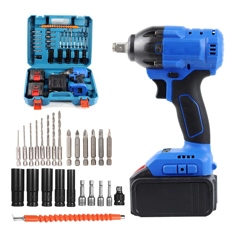 Лучший 450NM 1/2 Inch Электрический ударный гайковерт с 17/19/21/22 мм гнездо