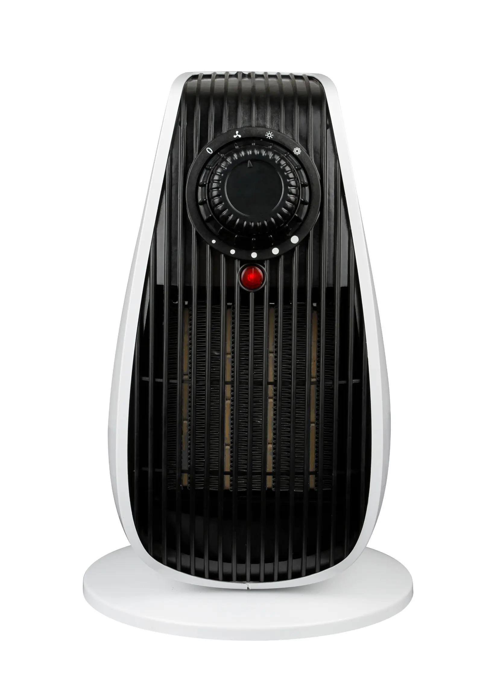 Konwin PTC Portable Ceramic Heater Plastic Housing Freestanding Design 2000W Overheat Tip-Over Protection Remote Controlled