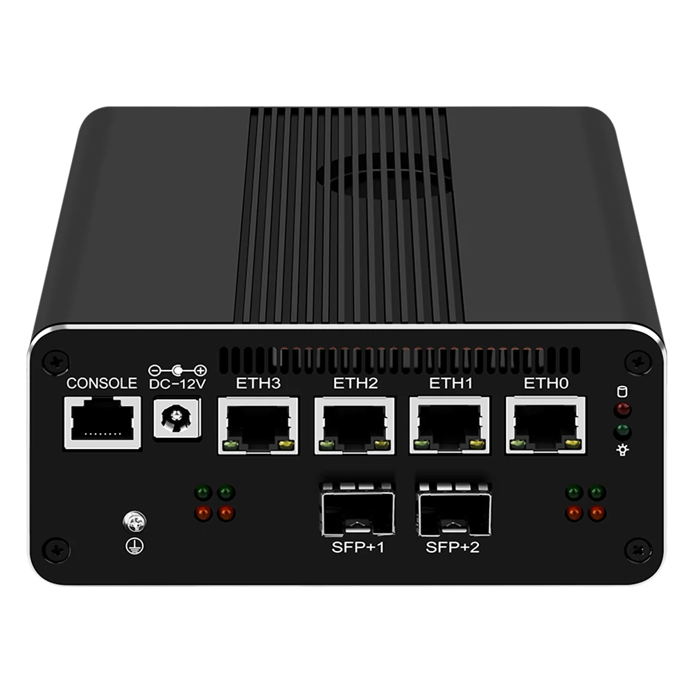 Mini PC Firewall Router i5/i3 with 8x2.5G LAN & 2x10G SFP+: Ideal