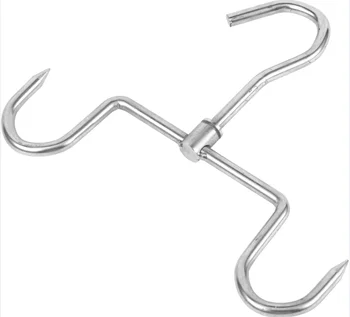 profession wholesale Chins manufacture chrome  Meat Hanging Hooks Butcher Supplies