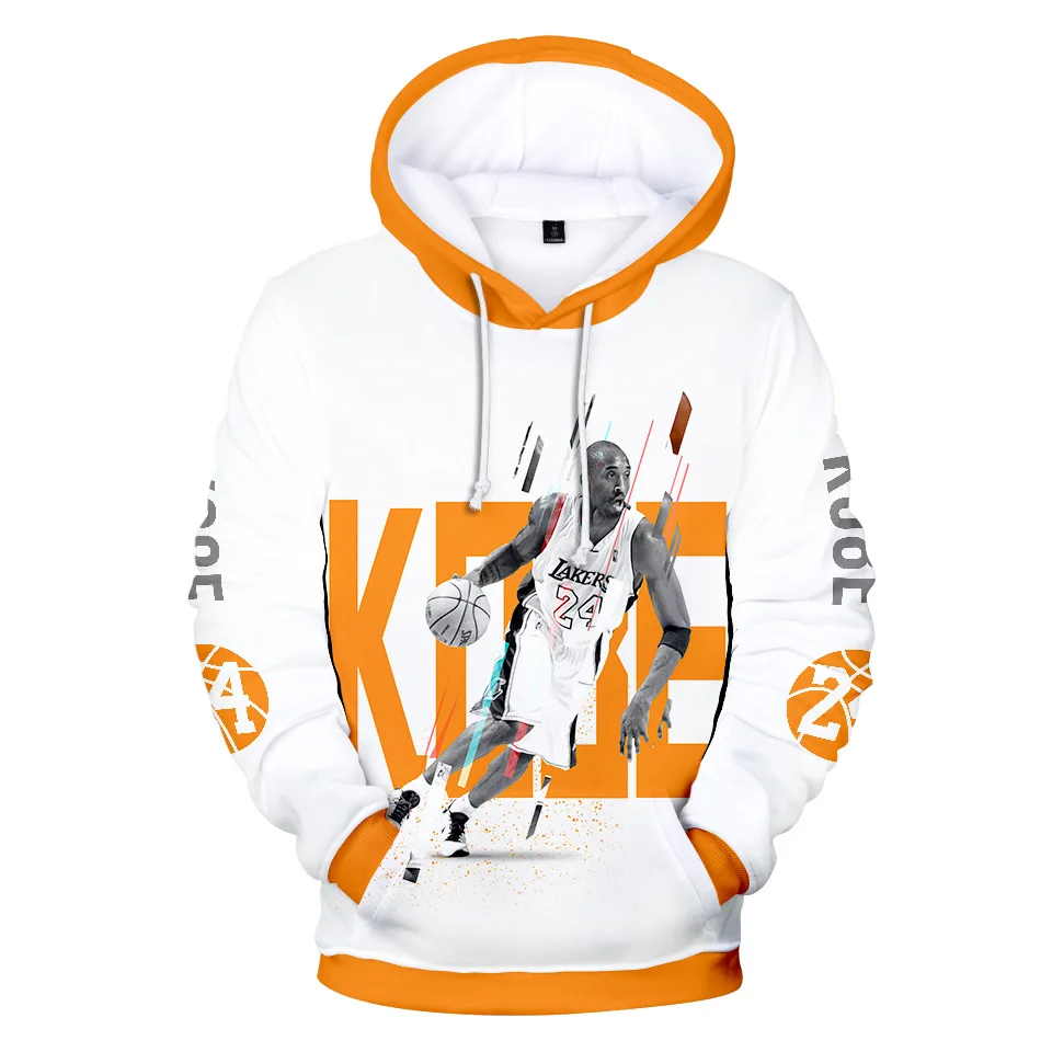 kobe 3d moletom com capuz