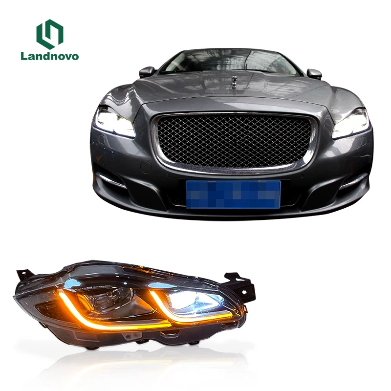Muhuang Led Head Light For Jaguarxj 20102021 Led Headlamp For Jaguar