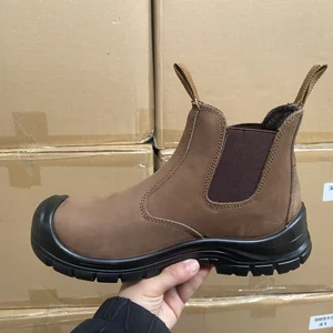 Zstep Heavy Duty Safety Shoes Men Non slip Safety Shoes Steel Toe Acid and Alkali Resistant Shoes Steel Toe