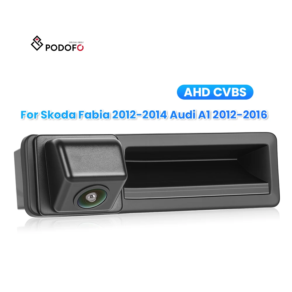Podofo Rear Camera Cmaras Para Autos Car Backup Camera for Audi A3/Audi S5 2012-2013/Audi Q7 2011-2013/Audi A5 2013 Night Vision A4750