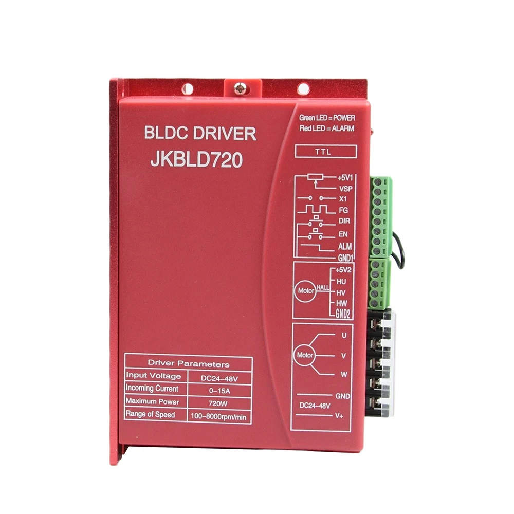 BLDC Motor Driver JKBLD120 for 120W Brushless Motors | 12V-30V Input ...