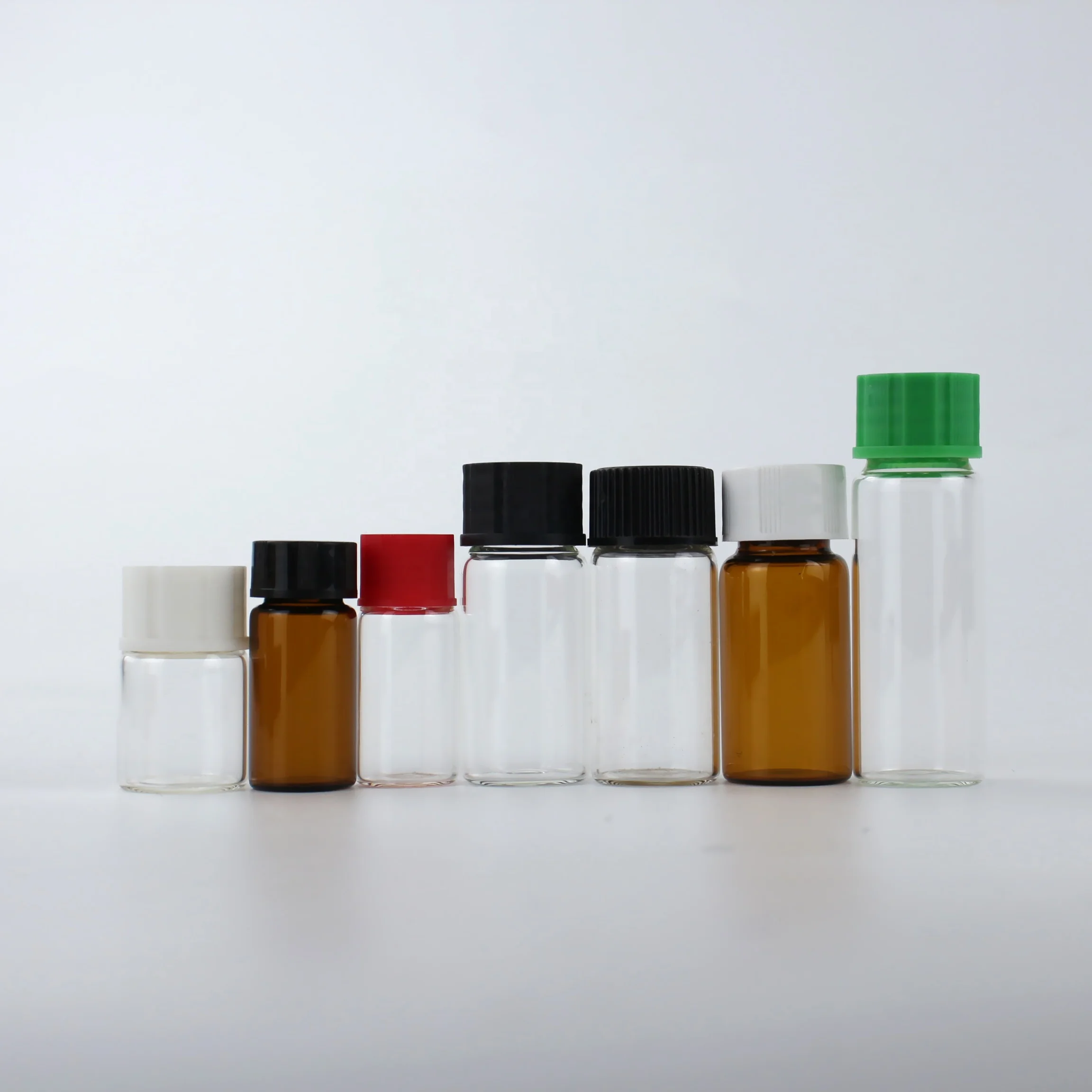 Glass Vial Bottle Cheaper Price Clear Amber Hot Sales Chinese Supplier