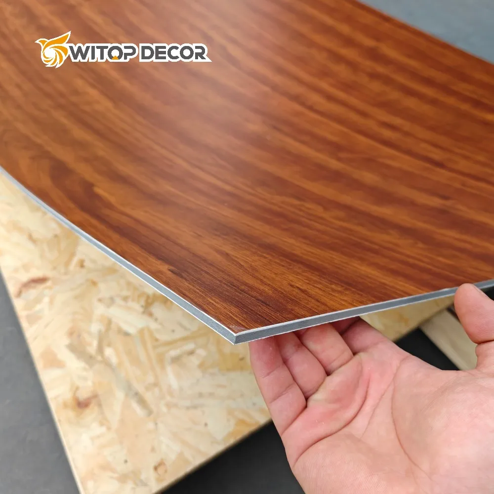 PVC Wood Bamboo Wood Plastic Board Building Material Sheet for