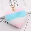 heart-shaped pink-blue-white